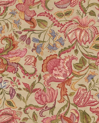 Tapeta kwiaty w jakobińskim stylu Eijffinger 350640 Amber