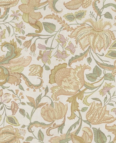 Tapeta kwiaty w jakobińskim stylu Eijffinger 350642 Amber