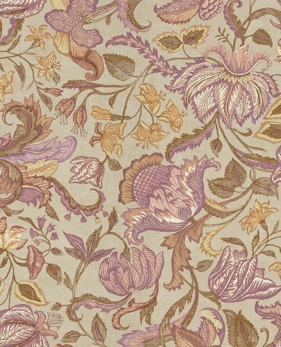 Tapeta kwiaty w jakobińskim stylu Eijffinger 350644 Amber