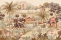 Mural inspirowany orientalnymi ogrodami Eijffinger 350681 Amber