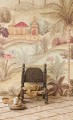 Mural inspirowany orientalnymi ogrodami Eijffinger 350681 Amber