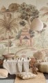 Mural inspirowany orientalnymi ogrodami Eijffinger 350682 Amber