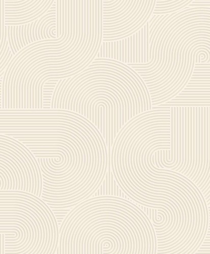 Tapeta zakrzywione linie Caselio 105510999 Circle Moonlight III