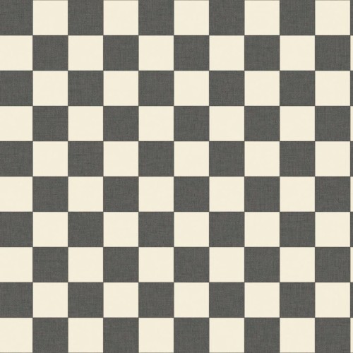 Tapeta geometryczna – szachownica Caselio 106749000 Checks Moonlight III