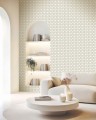 Tapeta heksagony Caselio 107130937 Hexaline Moonlight III