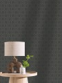 Tapeta heksagony Caselio 107139921 Hexaline Moonlight III