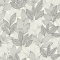 Tapeta liście Caselio 107150945 Little Botanica Moonlight III