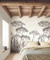 Mural krajobraz sosnowego lasu Caselio 107290905 S Forest of Pineas Moonlight III