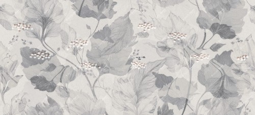 Fototapeta poetyckie liście Inkiostro Bianco INKDSBU2503 Yume IInediti Serie 05