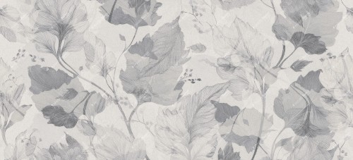 Fototapeta poetyckie liście Inkiostro Bianco INKDSBU2504 Yume IInediti Serie 05