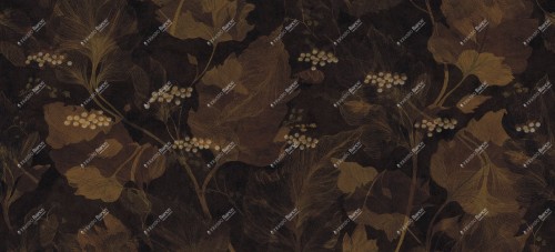 Fototapeta poetyckie liście Inkiostro Bianco INKDSBU2505 Yume IInediti Serie 05