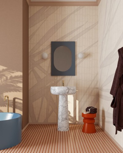 Fototapeta inspirowana naturą Inkiostro Bianco INKOORO2304 Siesta IInediti Serie 05