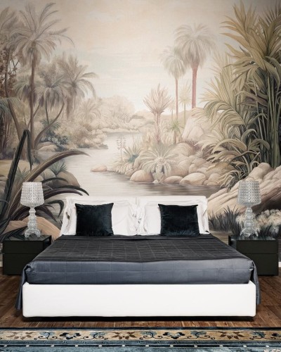 Fototapeta egzotyczny krajobraz London Art BNV16-A Le Delta Verdoyant