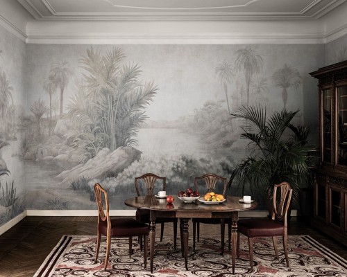 Fototapeta egzotyczny krajobraz London Art BNV16-B Le Delta Verdoyant