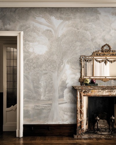 Fototapeta krajobraz eleganckiego parku London Art BNV18-D Le Parc Elegant