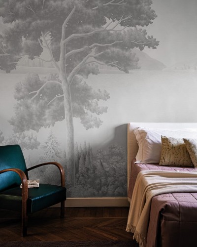 Fototapeta śródziemnomorski krajobraz London Art BNV19-C La Lumiere du Lac