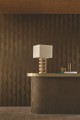 Tapeta metaliczne linie Casamance 74910610 Strie Ecrin