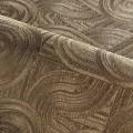 Tapeta zakrzywione mieniące linie Casamance 75001222 Carat Ecrin