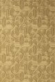 Tapeta zakrzywione linie na metalicznej folii złota Casamance 75101324 Dresden Ecrin