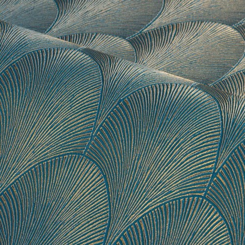 Tapeta wachlarze art-deco Casamance 75782344 Tourmaline Ecrin