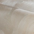 Tapeta połyskująca w falujące linie Casamance 77001936 Gemmae Ecrin
