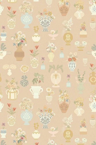 Mural kwiaty w wazonach Majvillan 901-03 Floral Daiquri A Sipp of Summer's Spell