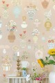 Mural kwiaty w wazonach Majvillan 901-03 Floral Daiquri A Sipp of Summer's Spell