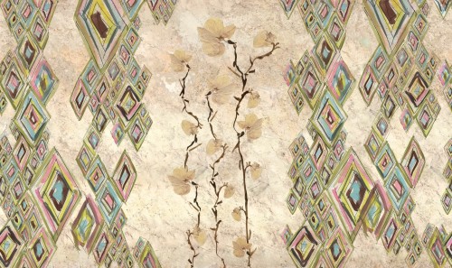 Fototapeta roślinność i geometria Wall&Deco WDCA2602 Chi Ama Contemporary 2026