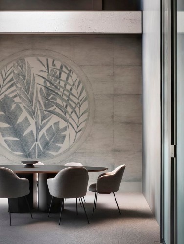 Fototapeta roślinność w geometrycznych formach Wall&Deco WDIN2601 Inverso Contemporary 2026