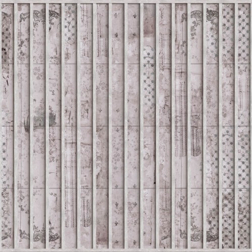 Fototapeta postarzana ściana z lamelami Wall&Deco WDRS2602 Rosa Spina Contemporary 2026