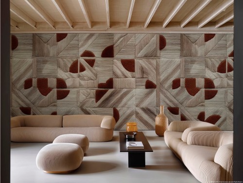 Fototapeta geometryczna mozaika Wall&Deco WDTB2601 Tender Balance Contemporary 2026
