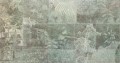 Fototapeta roślinna z efektem kamiennych płytek Wall&Deco WDTI2601 Tileaves Contemporary 2026