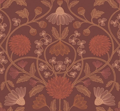 Tapeta kwiatowe pnącza Casamance 70450814 Hippolyte Isadora