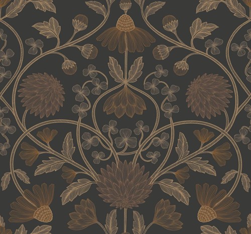 Tapeta kwiatowe pnącza Casamance 70450916 Hippolyte Isadora