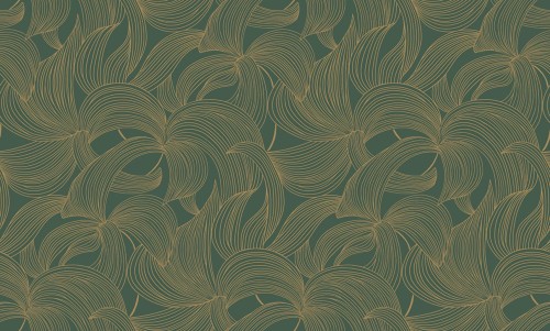 Tapeta metaliczne falujące linie Casamance 70681732 Leontine Isadora - 106 cm szer.