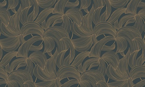 Tapeta metaliczne falujące linie Casamance 70681936 Leontine Isadora - 106 cm szer.