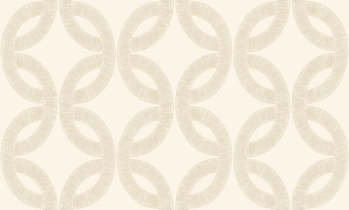 Tapeta przeplatające się okręgi Casamance 70692038 Etienne Isadora - 106 cm szer.