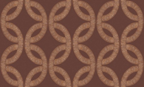 Tapeta przeplatające się okręgi Casamance 70692344 Etienne Isadora - 106 cm szer.