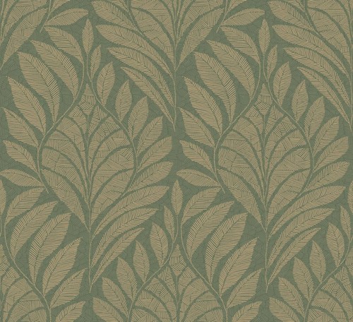 Tapeta stylizowane liście Casamance 74772752 Gustav Isadora