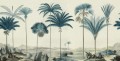 Fototapeta palmy Rebel Walls R20871 Vintage Palms Eden Escape