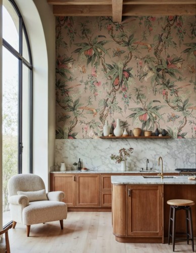 Fototapeta botaniczna vintage Rebel Walls R20875 Nature of Eden Eden Escape