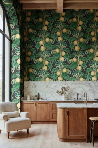 Fototapeta cytryny Rebel Walls R20883 Lush Lemons Eden Escape