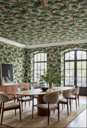 Fototapeta cytryny Rebel Walls R20885 Lush Lemons Eden Escape