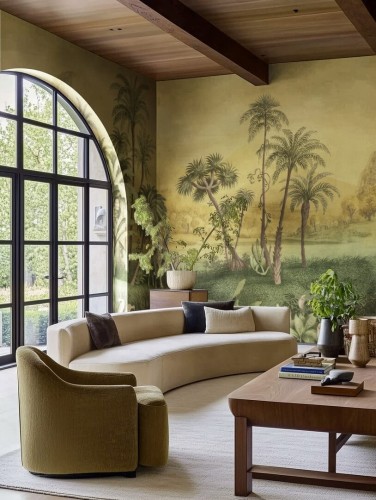 Fototapeta egzotyczny krajobraz Rebel Walls R20894 Giraffe Savannah Eden Escape