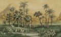 Fototapeta egzotyczny krajobraz Rebel Walls R20894 Giraffe Savannah Eden Escape
