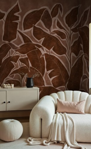 Fototapeta liście bananowca Rebel Walls R21432 Tropical Breeze Eden Escape