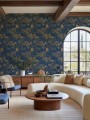 Fototapeta tropikalny raj w stylu vintage Rebel Walls R21433 Golden Mirage Eden Escape