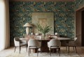Fototapeta tropikalny raj w stylu vintage Rebel Walls R21434 Golden Mirage Eden Escape