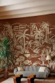 Fototapeta palmy i klasyczna architektura Rebel Walls R21438 Palm Oasis Eden Escape