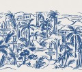 Fototapeta palmy i klasyczna architektura Rebel Walls R21439 Palm Oasis Eden Escape